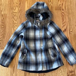 Plaid Coat Women’s Medium